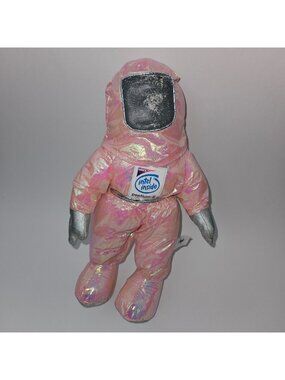 Intel Inside Pentium II Pink Astronaut Plush 13" Stuffed Toy 1997 READ